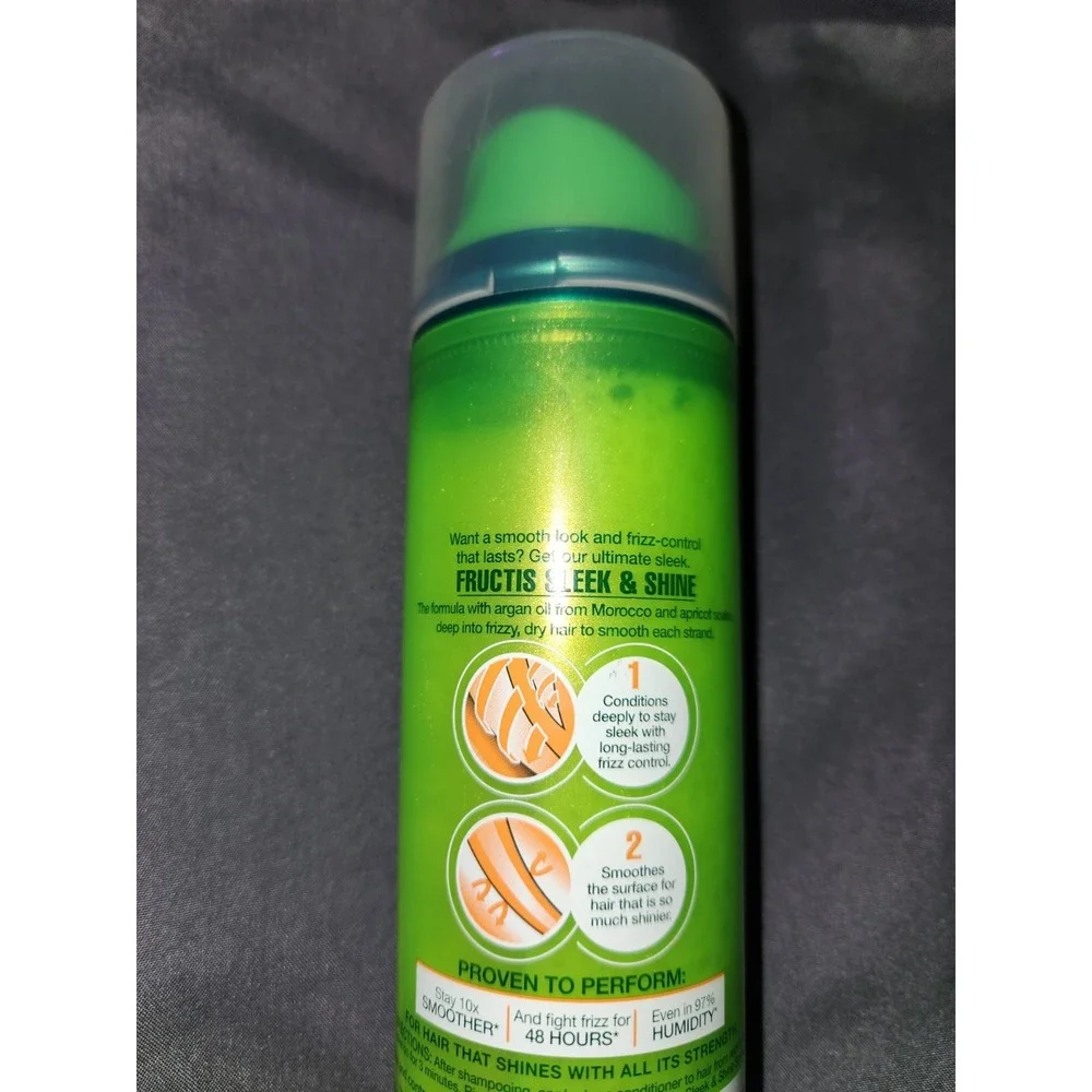 NEW~Garnier Fructis Sleek & Shine‎ Frizz Defeat Deep Treatment 6.5 oz~RARE